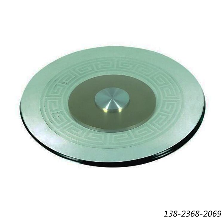 餐桌玻璃轉(zhuǎn)盤，鋼化圓桌玻璃圓轉(zhuǎn)盤，12mm厚