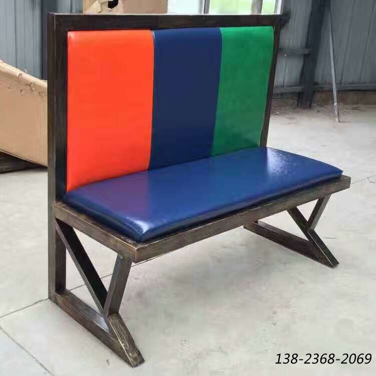 鐵藝沙發(fā)，做舊卡座沙發(fā)
