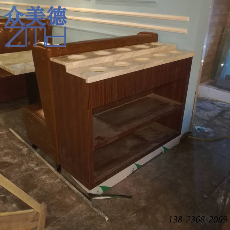 火鍋調(diào)料臺(tái)，大理石醬料臺(tái)，定制調(diào)味桌